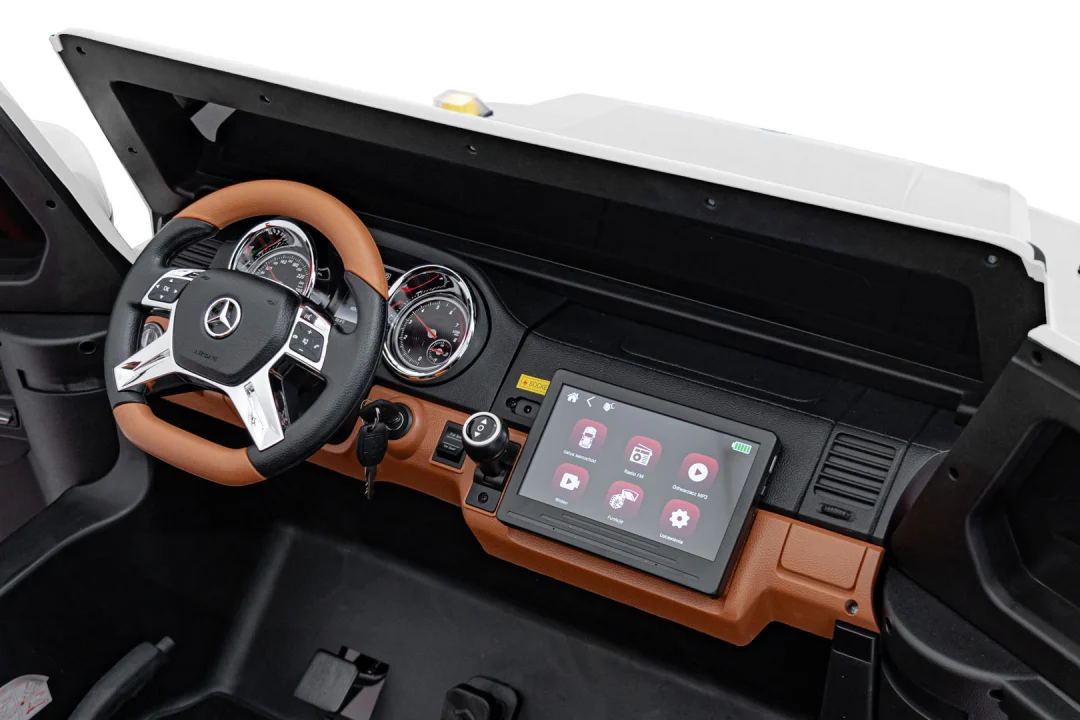 Mercedes Benz MAYBACH G650 STRONG Bijela auto na akumulator_17