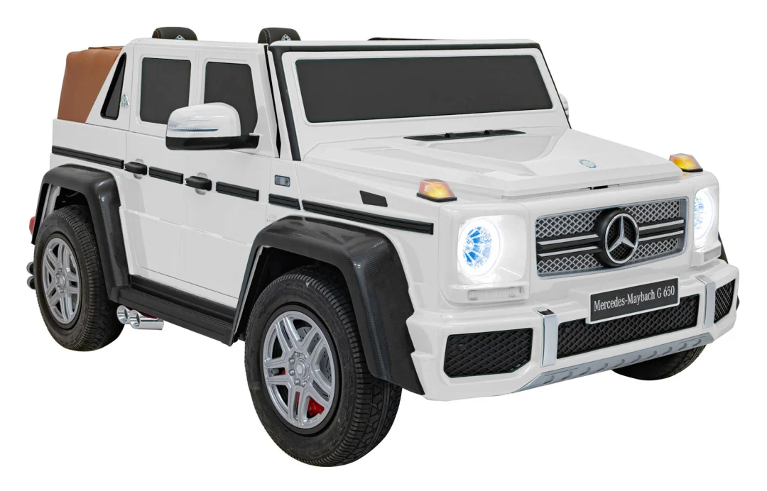 Mercedes Benz MAYBACH G650 STRONG Bijela auto na akumulator_5
