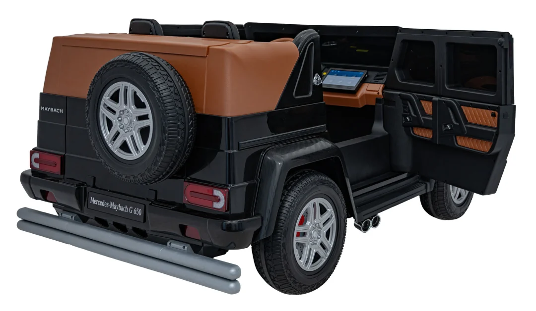Mercedes-Benz Maybach G650 Strong, crni auto na akumulator_13