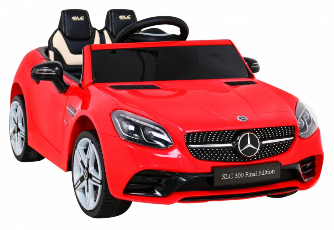 Mercedes Benz SLC300 Dječji automobil na baterije, crveni + MP3 zvukovi, svjetla, crvena_10