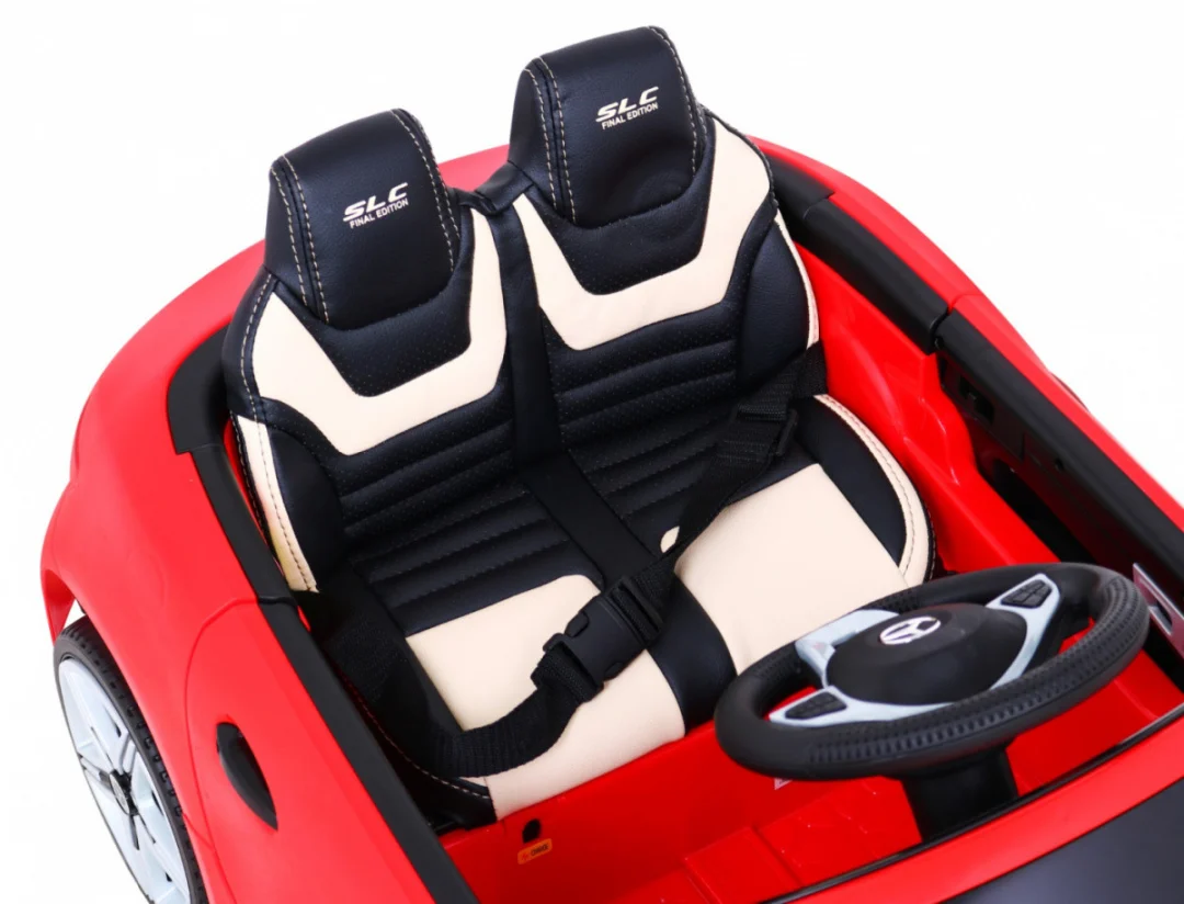Mercedes Benz SLC300 Dječji automobil na baterije, crveni + MP3 zvukovi, svjetla, crvena_11