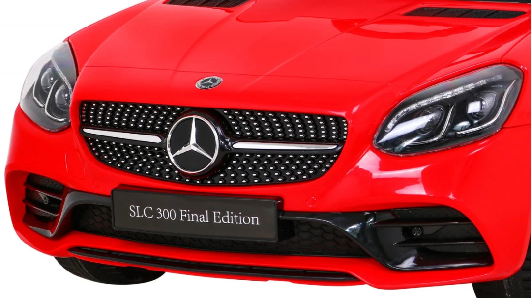 Mercedes Benz SLC300 Dječji automobil na baterije, crveni + MP3 zvukovi, svjetla, crvena_12