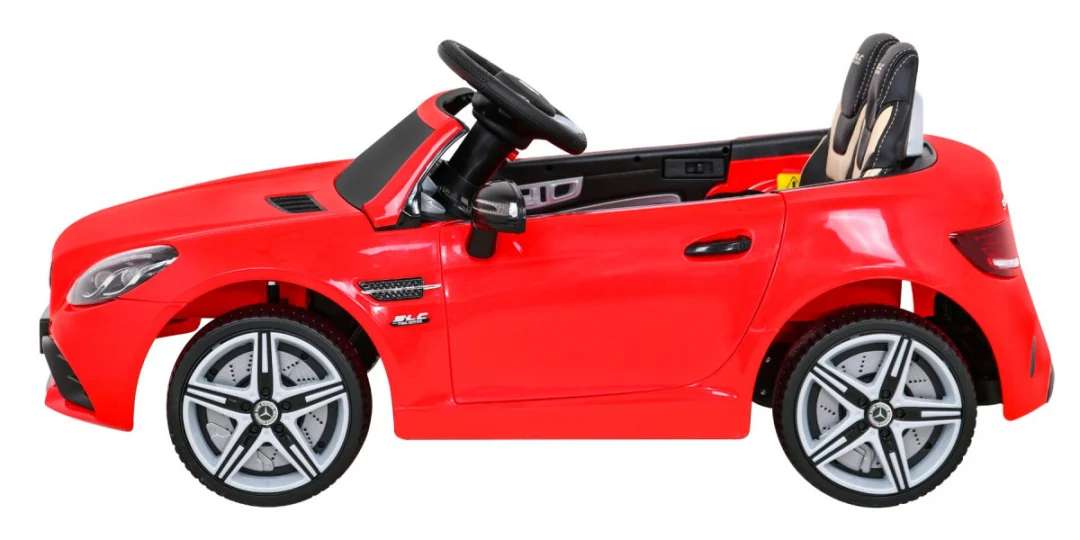 Mercedes Benz SLC300 Dječji automobil na baterije, crveni + MP3 zvukovi, svjetla, crvena_4