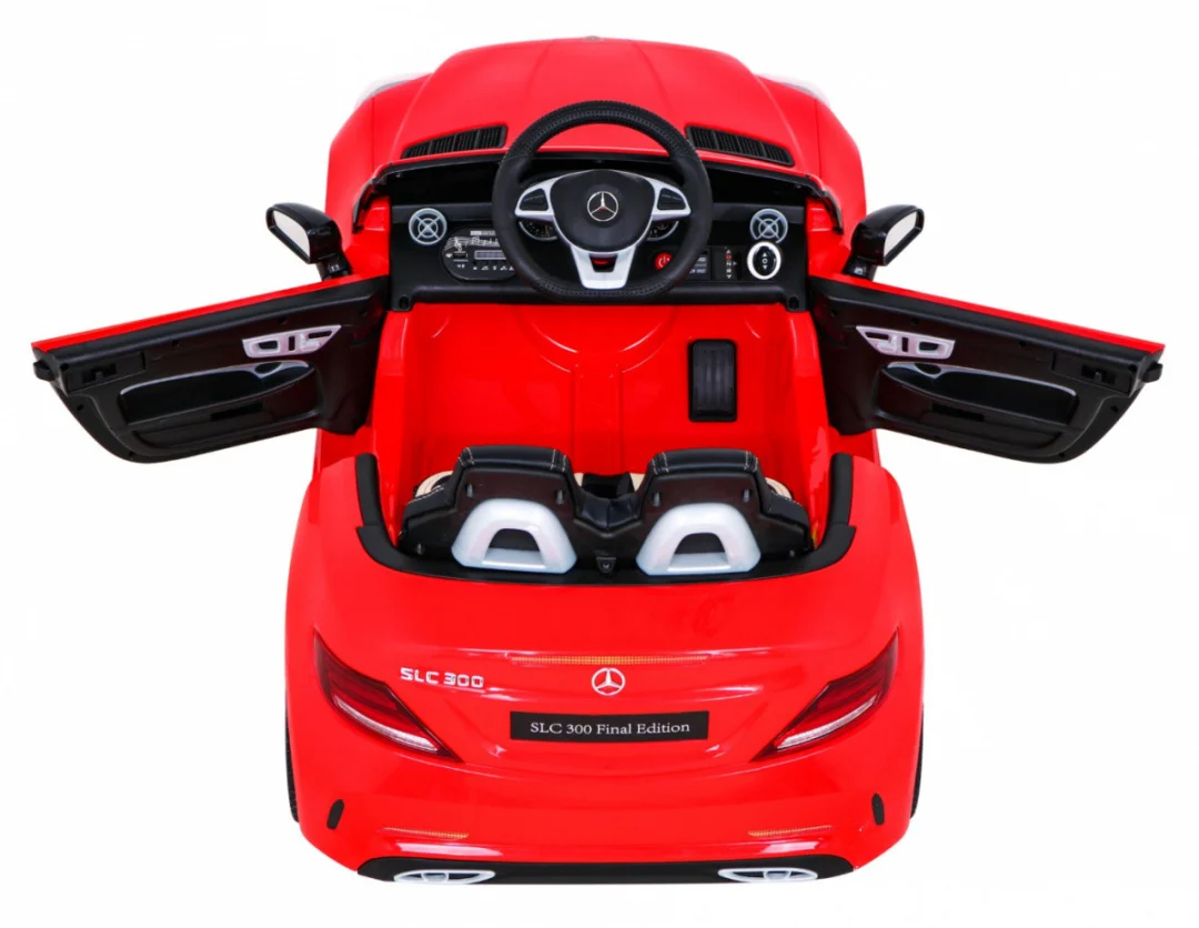 Mercedes Benz SLC300 Dječji automobil na baterije, crveni + MP3 zvukovi, svjetla, crvena_7
