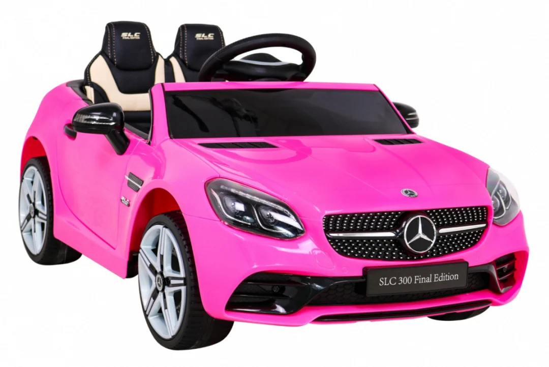 Mercedes-Benz SLC300 na akumulator, ružičasti_10