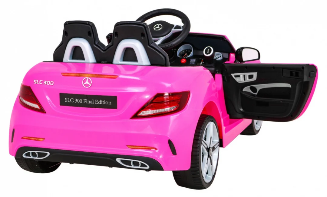 Mercedes-Benz SLC300 na akumulator, ružičasti_8