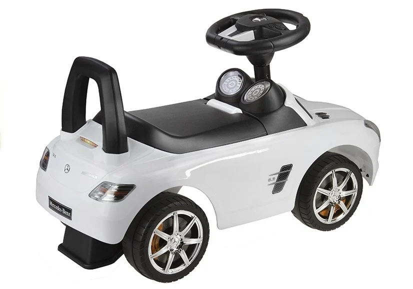 Mercedes-Benz SLS AMG bijela - Dječji autić za guranje_3