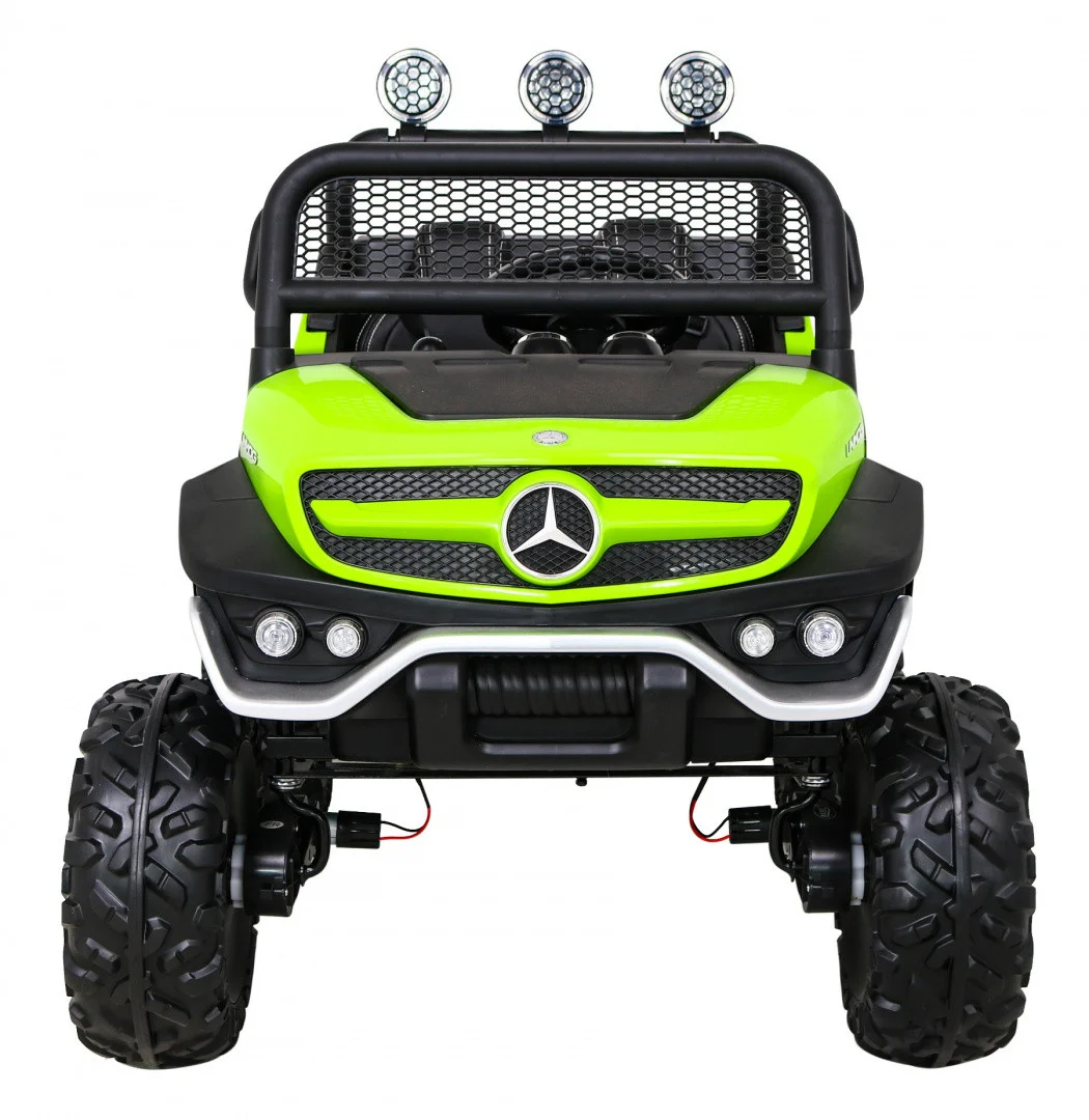 Mercedes Benz Unimog za djecu Zeleni + 4x4 pogon, zelena_3