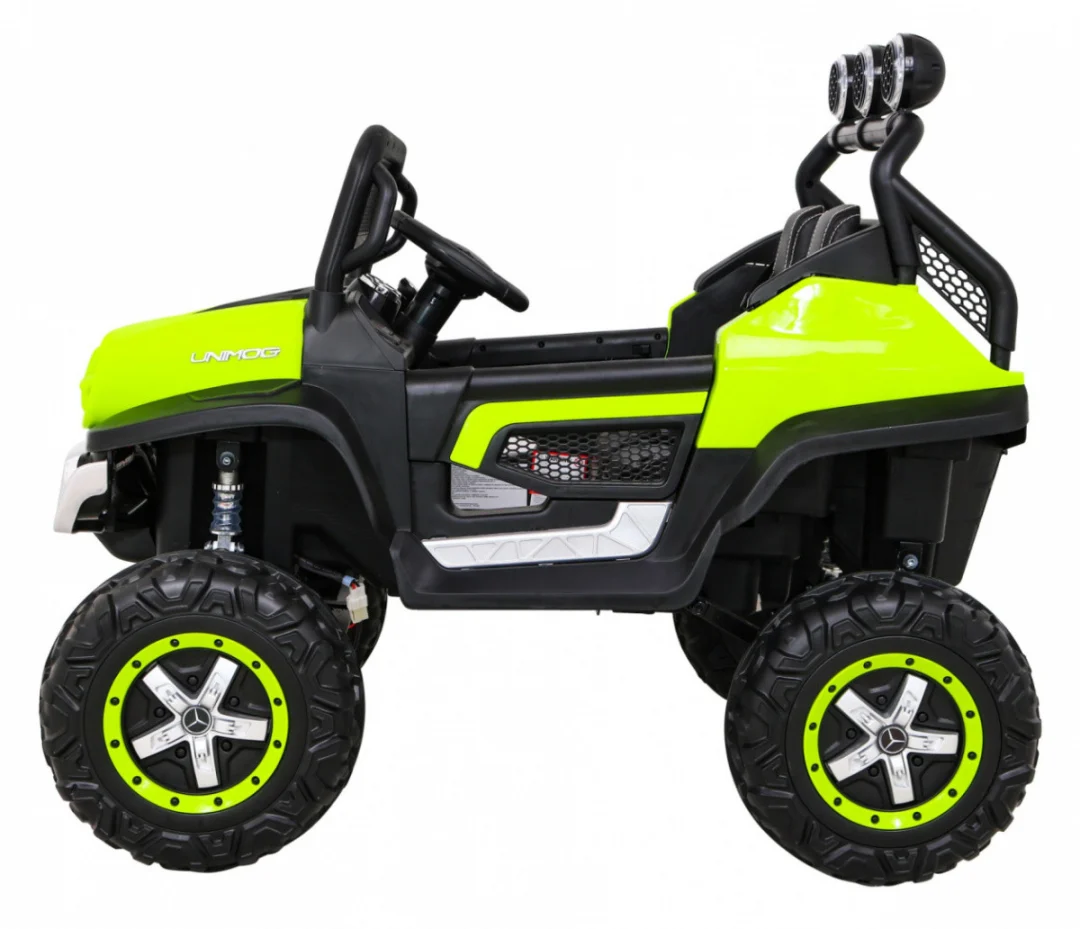 Mercedes Benz Unimog za djecu Zeleni + 4x4 pogon, zelena_4