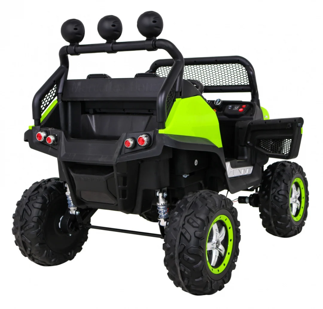 Mercedes Benz Unimog za djecu Zeleni + 4x4 pogon, zelena_8