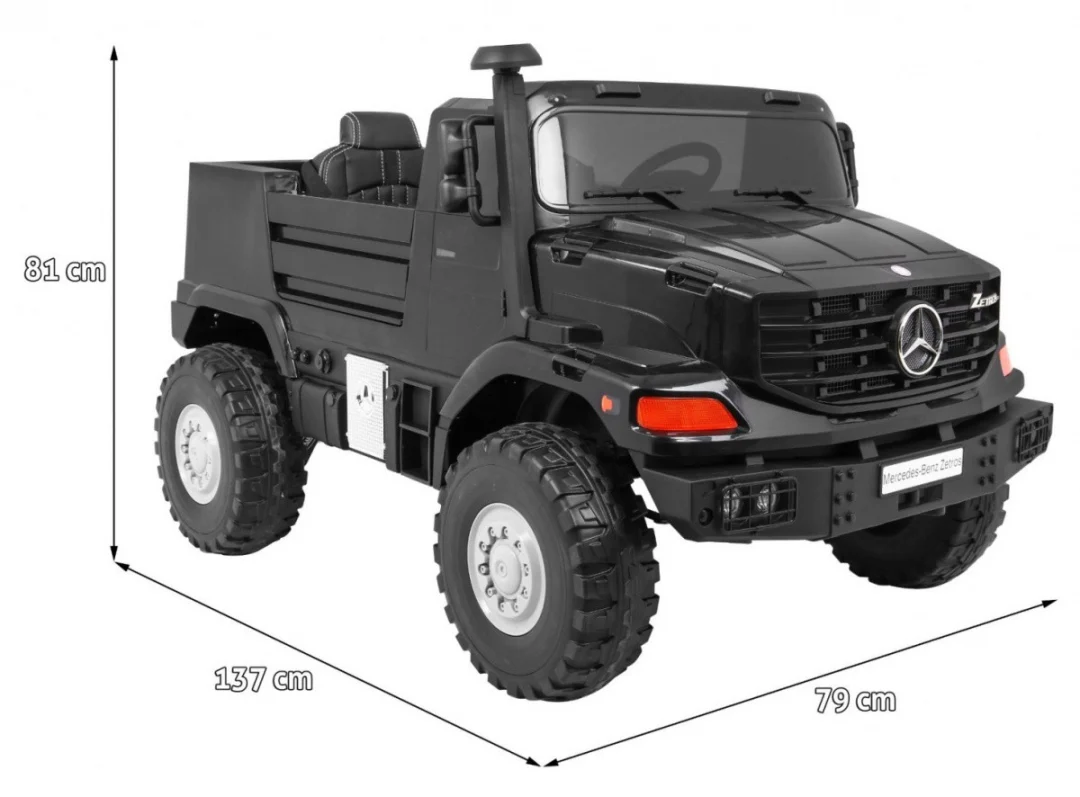Mercedes-Benz Zetros na akumulator, crni_2