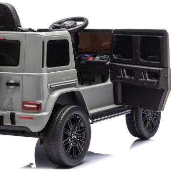 Mercedes G580 Light Grey Licencirani Auto Na Akumulator 5