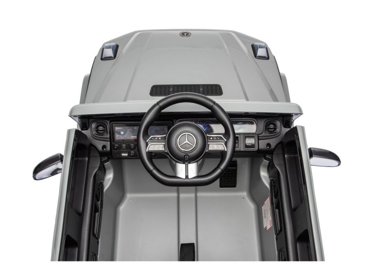 Mercedes G580 Light Grey Licencirani Auto Na Akumulator 6