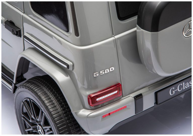 Mercedes G580 Light Grey Licencirani Auto Na Akumulator 9