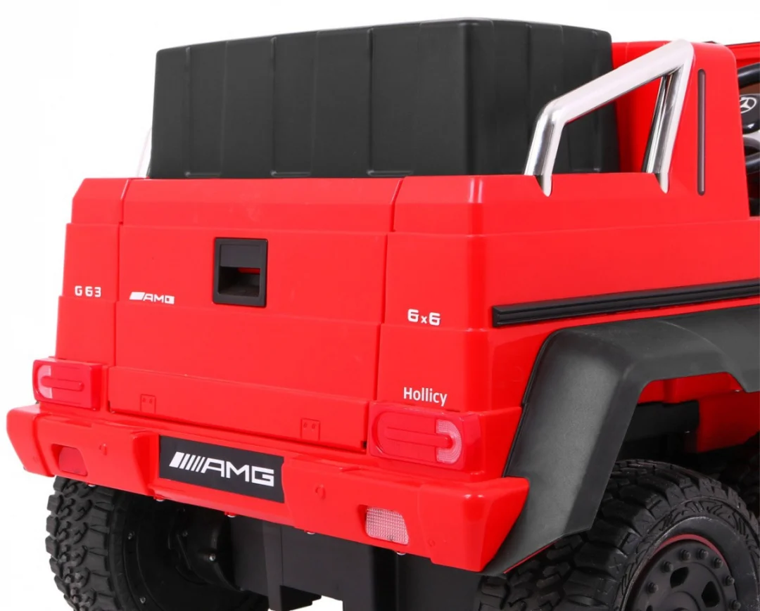 Mercedes G63 6x6 auto na akumulator, crveni_10