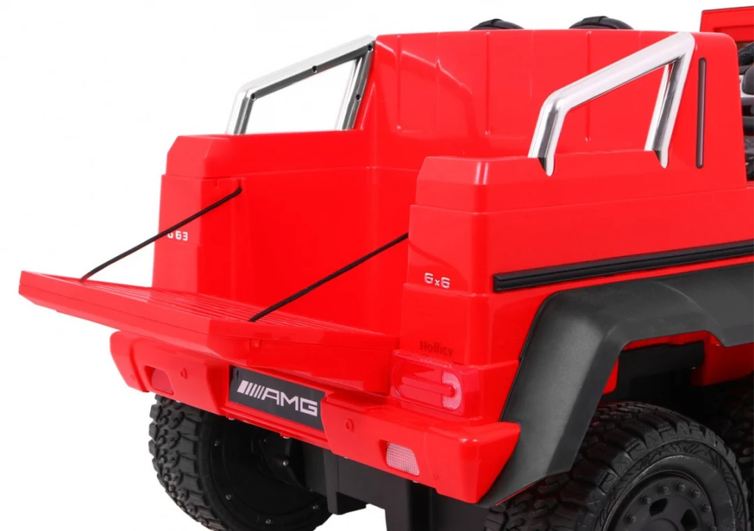 Mercedes G63 6x6 auto na akumulator, crveni_12
