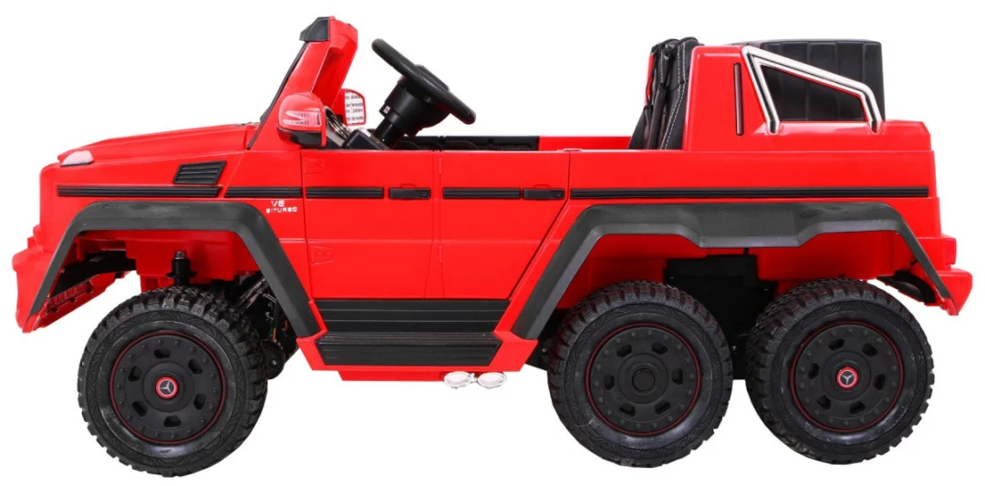 Mercedes G63 6x6 auto na akumulator, crveni_4