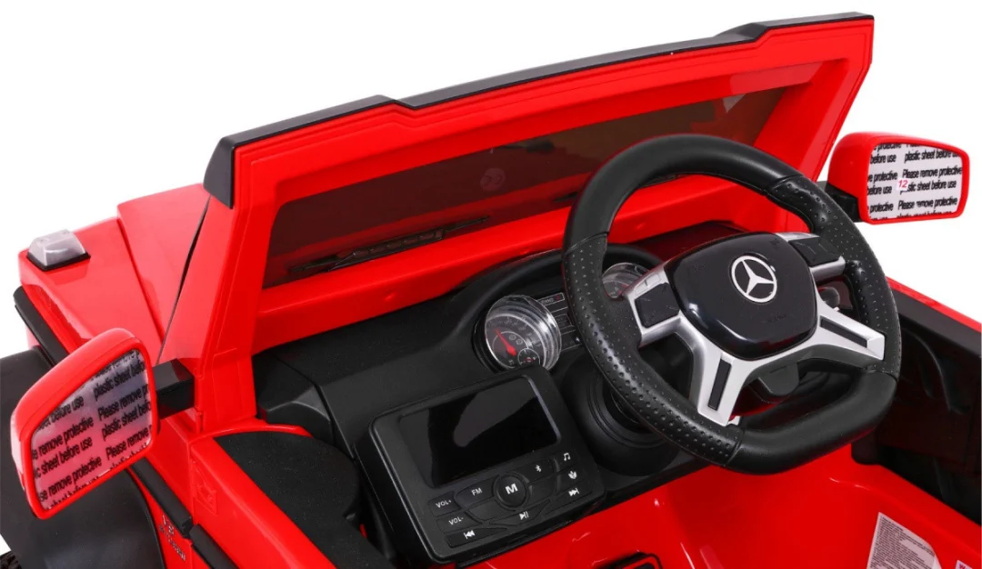 Mercedes G63 6x6 auto na akumulator, crveni_6