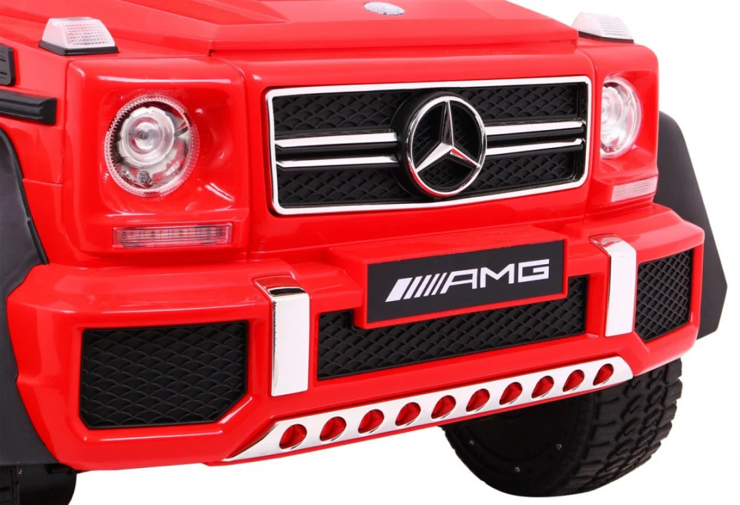 Mercedes G63 6x6 auto na akumulator, crveni_9