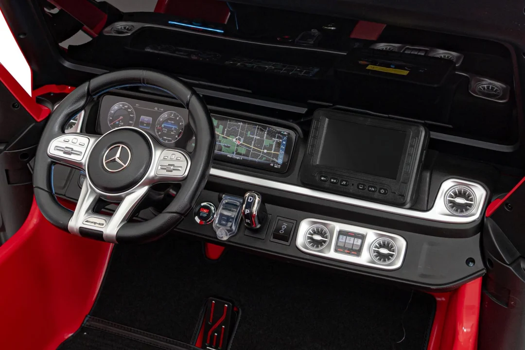 Mercedes G63 AMG XXL MP4 na akumulator, crveni_11