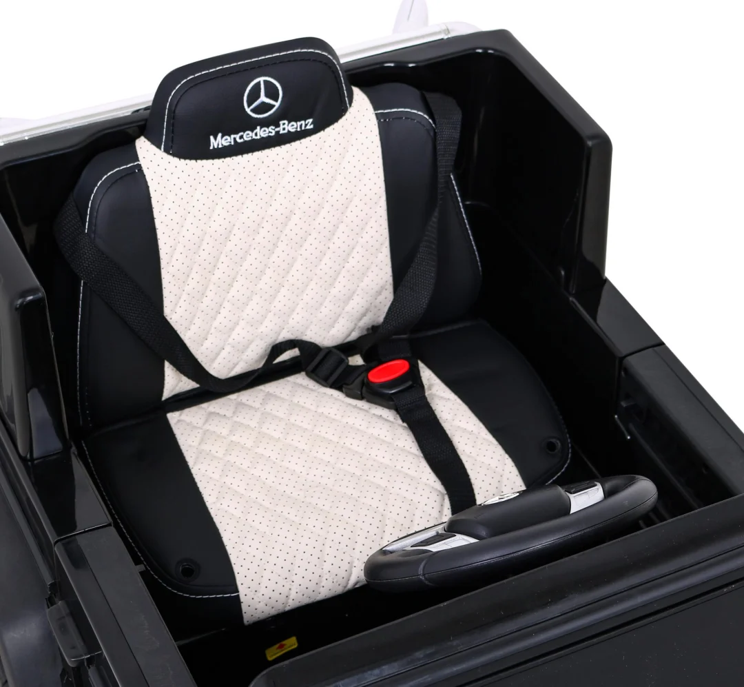 Mercedes G63 AMG automobil na baterije crni + daljinski upravljač + 6 EVA kotača + spori, crna_10