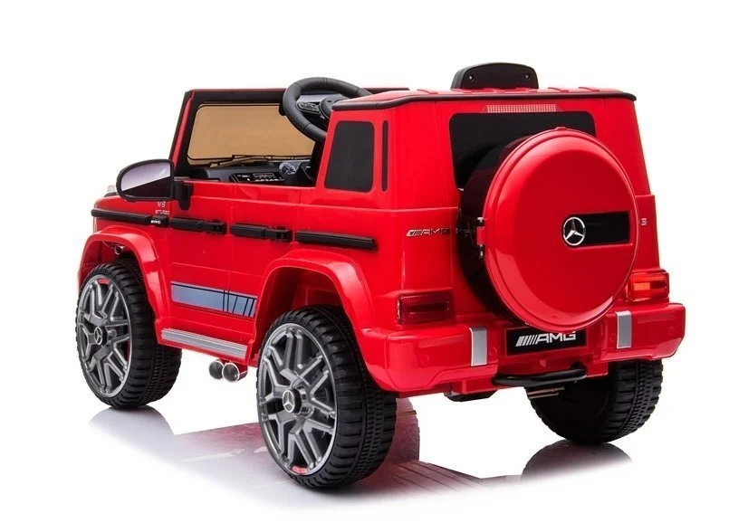Mercedes G63 AMG električni automobil za vožnju – crveni_4
