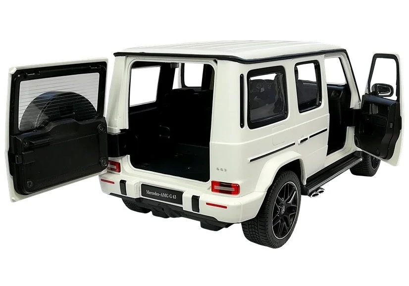 Mercedes G63 Rastar terenski automobil na daljinsko upravljanje, bijeli 1:14_5