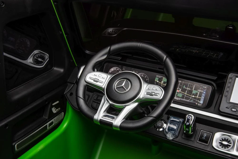 Mercedes G63 XXL 4x4 zeleni auto na akumulator_15