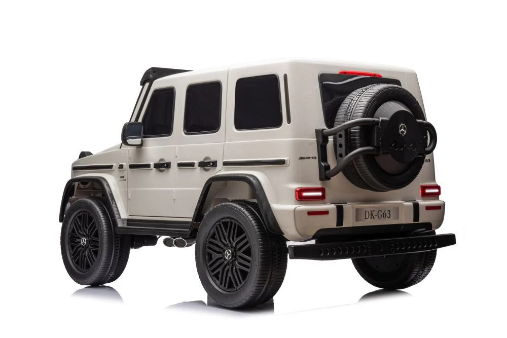 Mercedes G63 XXL bijeli 4x4 auto na akumulator_14