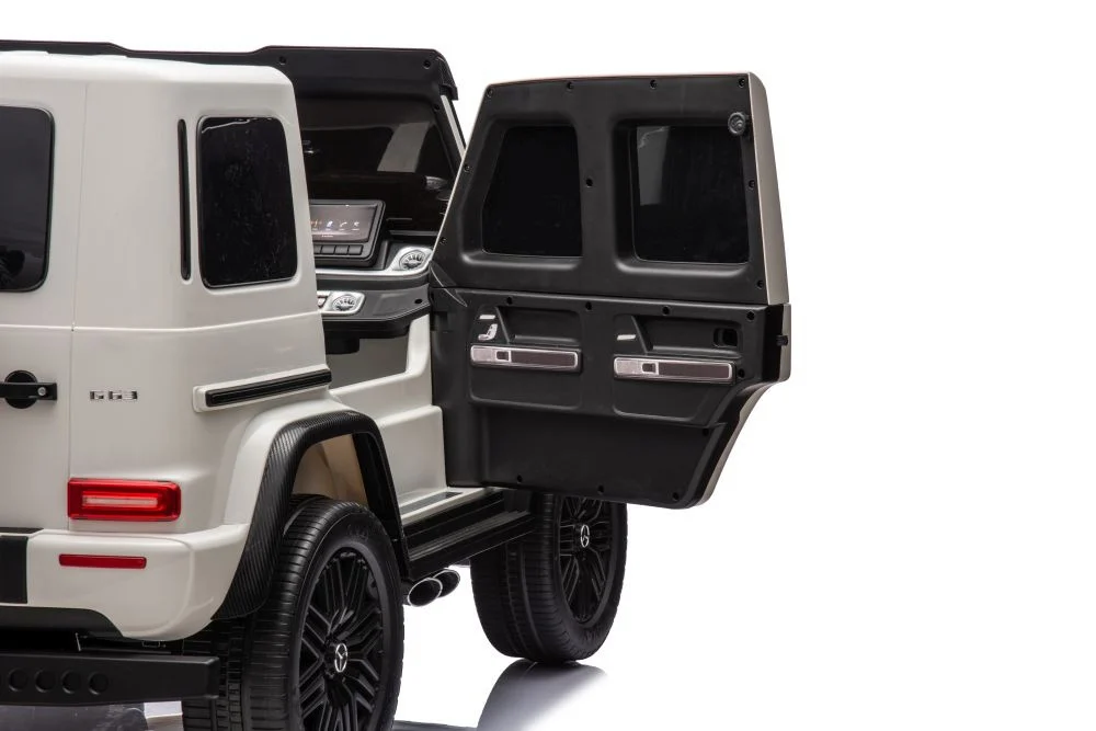 Mercedes G63 XXL bijeli 4x4 auto na akumulator_5