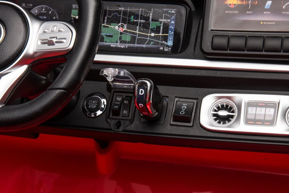 Mercedes G63 XXL crveni 4x4 auto na akumulator_19