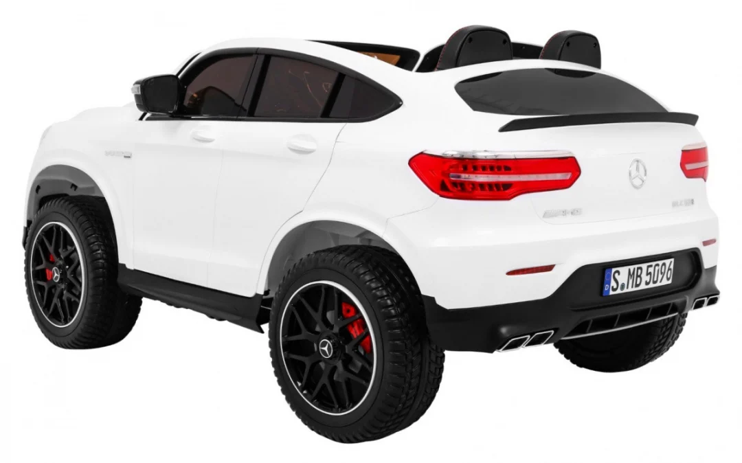 Mercedes GLC 63S dječji automobil bijeli SUV + 4x4 pogon, bijela_5