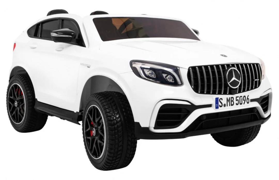 Mercedes GLC 63S dječji automobil bijeli SUV + 4x4 pogon, bijela_7
