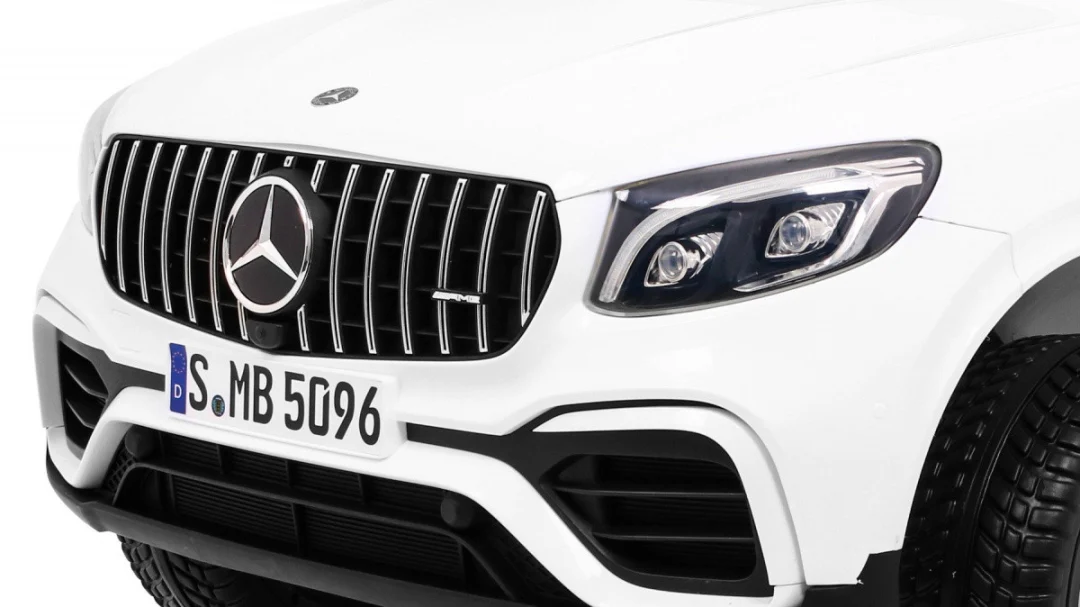 Mercedes GLC 63S dječji automobil bijeli SUV + 4x4 pogon, bijela_8