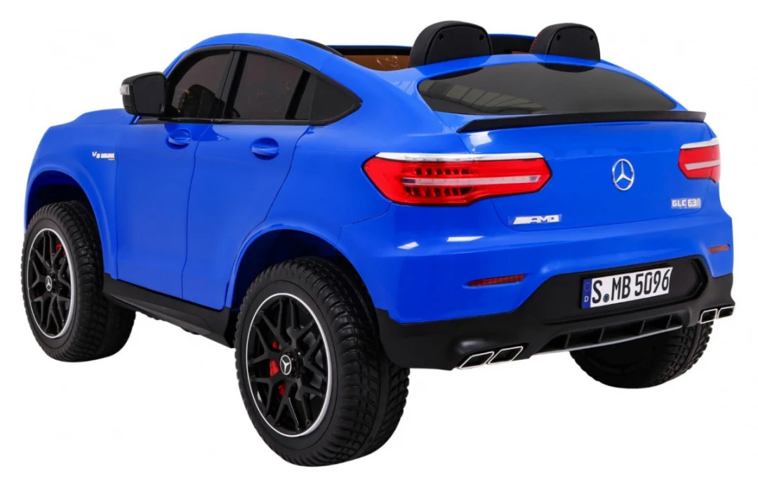 Mercedes GLC 63S dječji automobil - plavi SUV + 4x4 pogon, plava_5