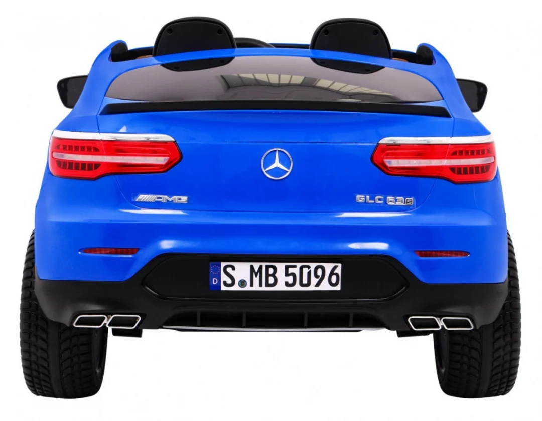 Mercedes GLC 63S dječji automobil - plavi SUV + 4x4 pogon, plava_6
