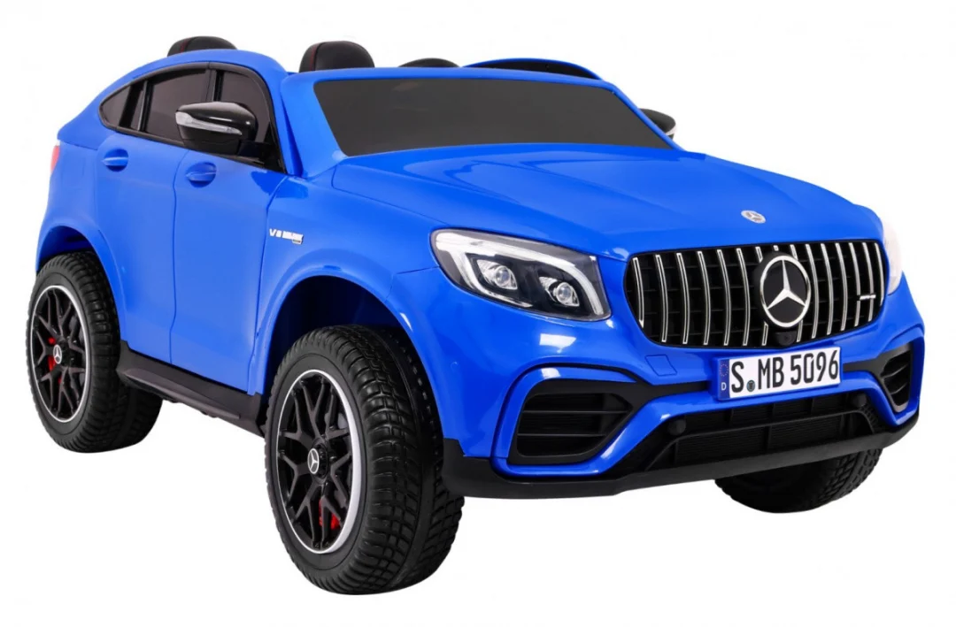 Mercedes GLC 63S dječji automobil - plavi SUV + 4x4 pogon, plava_7