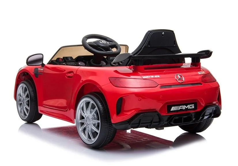 Mercedes GTR električni automobil za vožnju - crveni_3