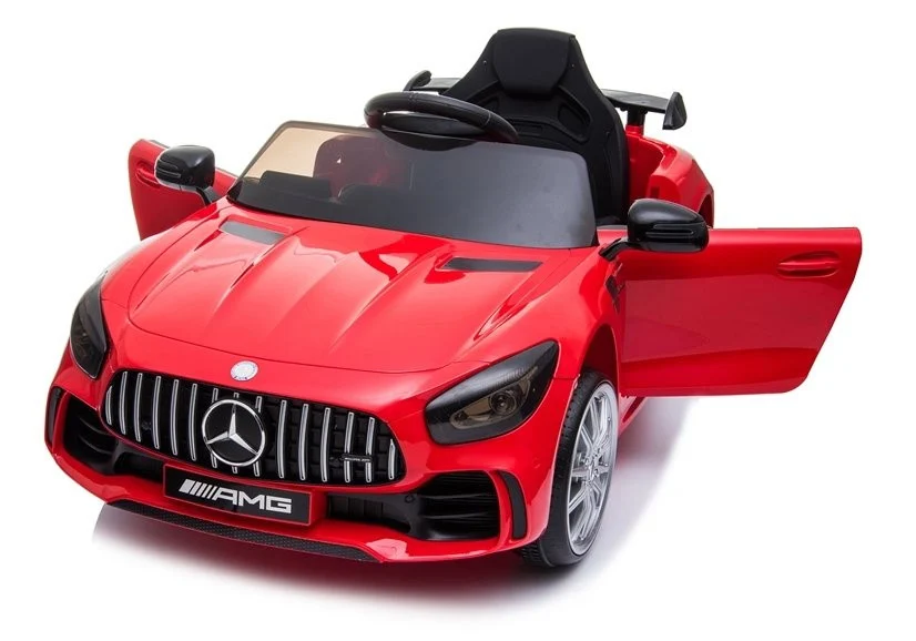 Mercedes GTR električni automobil za vožnju - crveni_8
