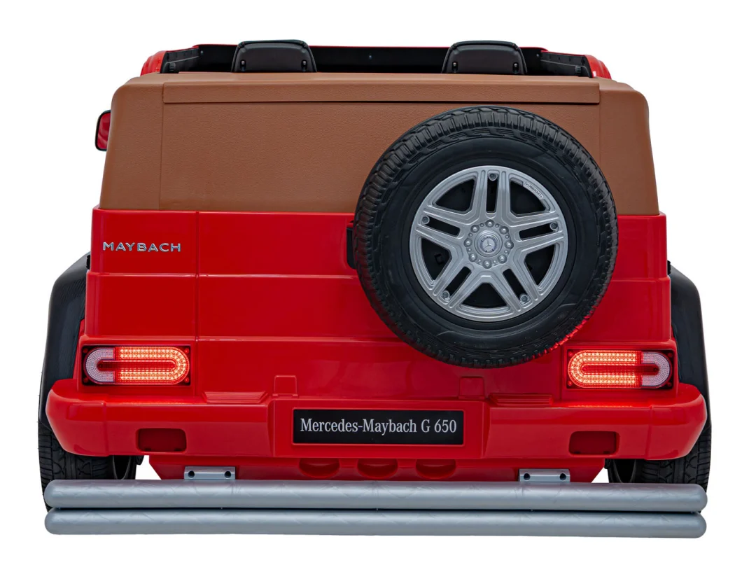 Mercedes Maybach G650 Strong vozilo, crveno auto na akumulator_11