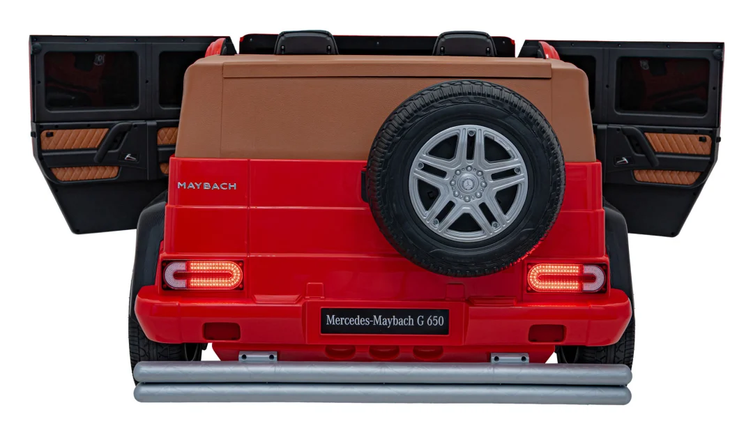 Mercedes Maybach G650 Strong vozilo, crveno auto na akumulator_12