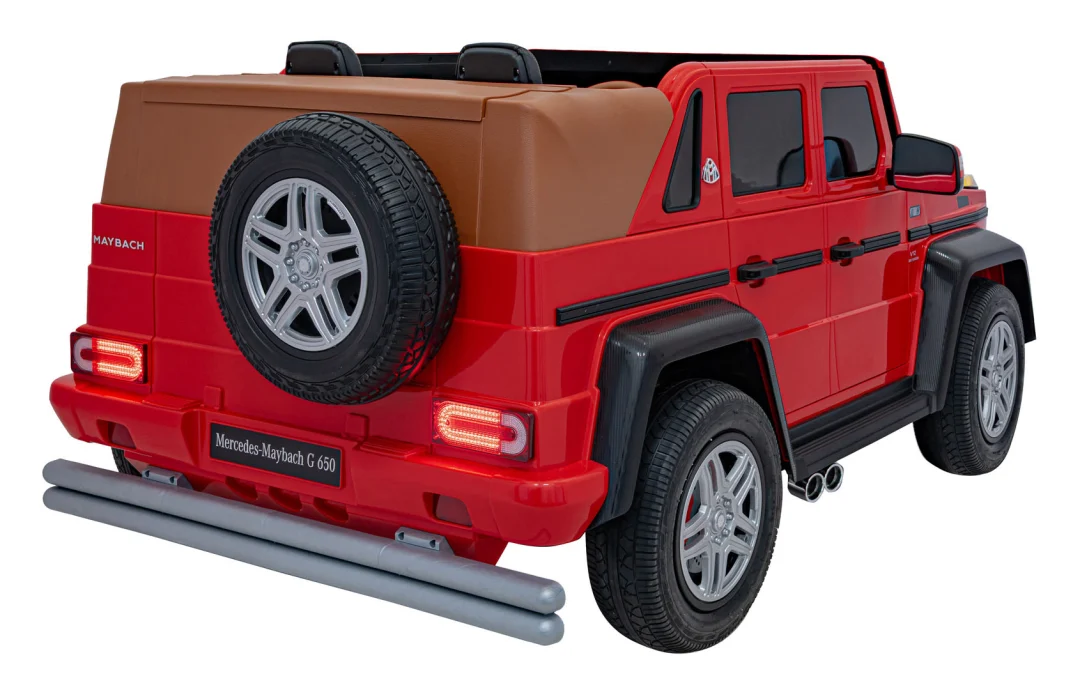 Mercedes Maybach G650 Strong vozilo, crveno auto na akumulator_14