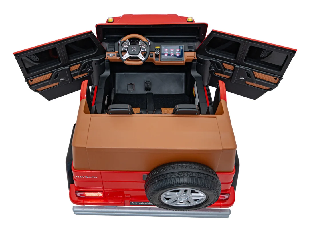 Mercedes Maybach G650 Strong vozilo, crveno auto na akumulator_15