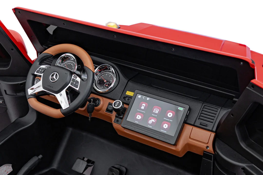 Mercedes Maybach G650 Strong vozilo, crveno auto na akumulator_17