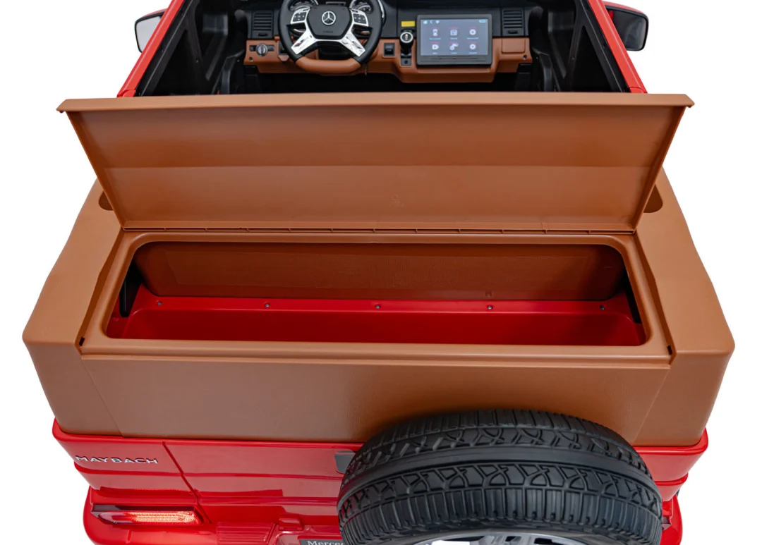 Mercedes Maybach G650 Strong vozilo, crveno auto na akumulator_22