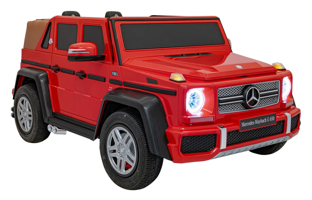 Mercedes Maybach G650 Strong vozilo, crveno auto na akumulator_5