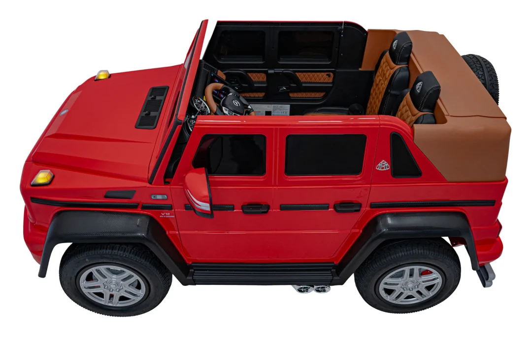 Mercedes Maybach G650 Strong vozilo, crveno auto na akumulator_7
