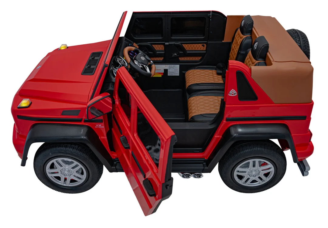 Mercedes Maybach G650 Strong vozilo, crveno auto na akumulator_8