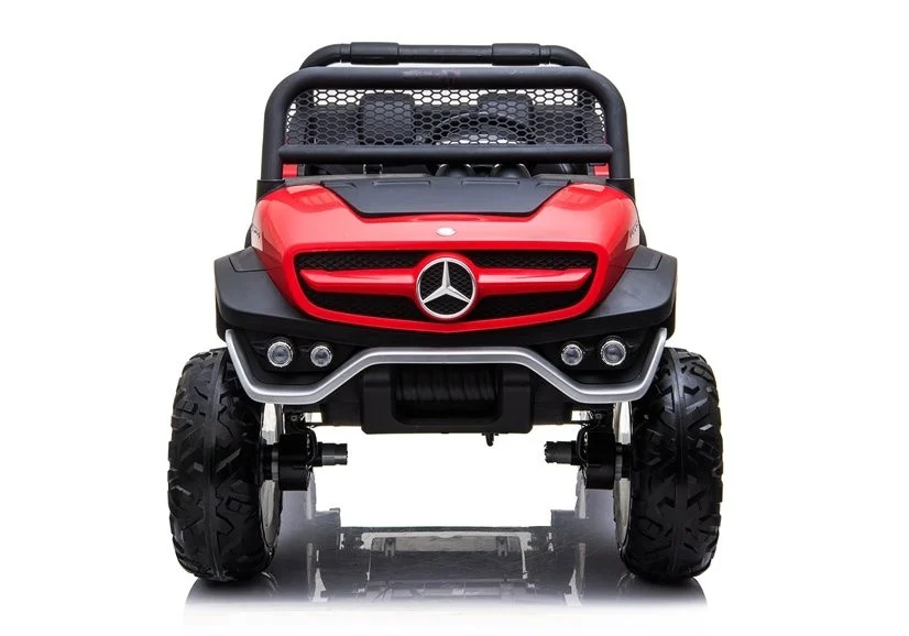 Mercedes Unimog auto na akumulator, crveni, 4×4, 12V_2