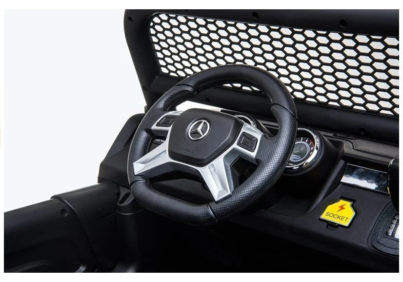Mercedes Unimog auto na akumulator, crveni, 4×4, 12V_8